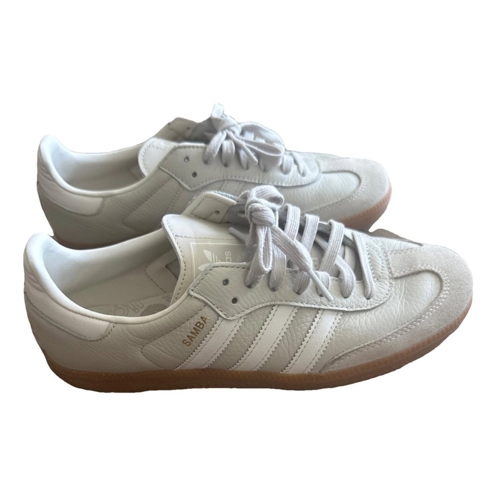 Adidas Samba OG aluminum gum beige - women’s 8.5